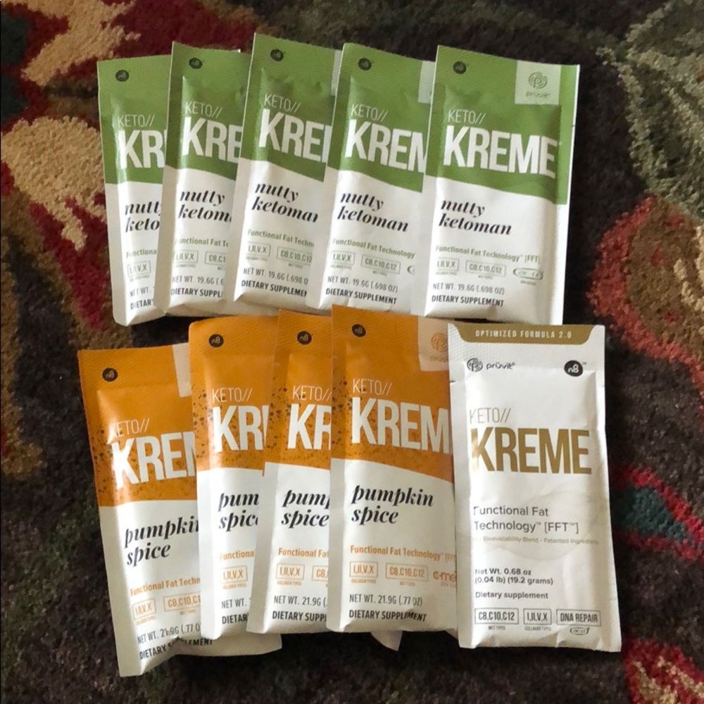 Pruvit Keto Kreme - Nutty Ketoman & Pumpkin Spice